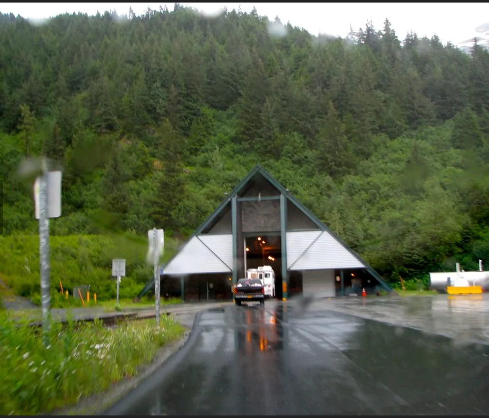 Whittier Alaska tunnel